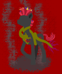 Size: 2713x3257 | Tagged: safe, alternate version, artist:keshakadens, dragon, pony, high res