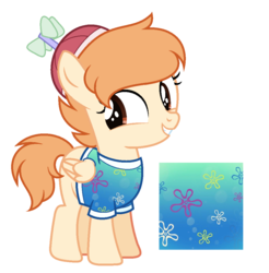 Size: 1038x1054 | Tagged: safe, artist:hazardous-andy, oc, oc only, pegasus, pony, colt, hat, male, propeller hat, simple background, solo, transparent background