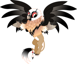 Size: 1600x1326 | Tagged: safe, artist:whitekitsuneko, oc, oc only, griffon, colored wings, female, simple background, solo, spread wings, transparent background, wings