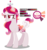 Size: 481x507 | Tagged: safe, artist:awoomarblesoda, oc, oc only, oc:ruby sunshine, hybrid, pegasus, pony, base used, crown, female, interspecies offspring, jewelry, mare, offspring, parent:discord, parent:princess celestia, parents:dislestia, regalia, solo