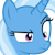 Size: 50x50 | Tagged: safe, trixie, pony, emoticon, picture for breezies