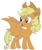 Size: 1787x2106 | Tagged: safe, artist:maceywitchhunter, applejack, bat pony, pony, g4, applebat, bat ponified, race swap, simple background, white background