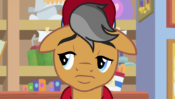 Size: 1920x1080 | Tagged: safe, screencap, quibble pants, earth pony, pony, common ground, g4, 1080p, floppy ears, male, sad, solo