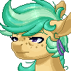 Size: 100x100 | Tagged: safe, artist:ak4neh, oc, oc only, oc:summer ray, pegasus, pony, animated, female, mare, pixel art, simple background, solo, transparent background