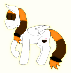Size: 1089x1114 | Tagged: safe, artist:goldentigeress14, oc, oc only, oc:coco, pegasus, pony, solo