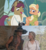 Size: 711x777 | Tagged: safe, screencap, mane allgood, snap shutter, earth pony, pegasus, pony, g4, the last crusade, comparison, crocodile dundee, photo, sue charlton