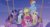 Size: 1069x581 | Tagged: safe, screencap, applejack, fluttershy, pinkie pie, rainbow dash, rarity, twilight sparkle, alicorn, pony, g4, my little pony: rainbow roadtrip, female, mane six, twilight sparkle (alicorn)