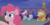 Size: 762x378 | Tagged: safe, screencap, applejack, pinkie pie, rarity, earth pony, pony, unicorn, g4, my little pony: rainbow roadtrip, sleep mask, sleeping