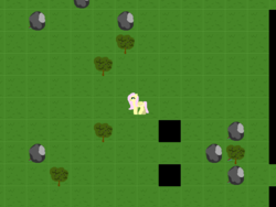 Size: 800x600 | Tagged: safe, fluttershy, pony, g4, angel bunny hide and seek, fan game, female, flash game, game, solo, wip