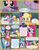 Size: 2550x3300 | Tagged: safe, artist:j5a4, applejack, pinkie pie, rainbow dash, rarity, twilight sparkle, earth pony, pegasus, pony, unicorn, comic:the rose of life, g4, comic, crying, eyes closed, female, high res, mare, pinkamena diane pie, tears of joy