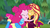 Size: 1280x720 | Tagged: safe, screencap, pinkie pie, sunset shimmer, equestria girls, g4, my little pony equestria girls: choose your own ending, wake up!, wake up!: pinkie pie, boots, cute, diapinkes, geode of empathy, geode of sugar bombs, hug, magical geodes, shimmerbetes, shoes, sneakers, sugar rush