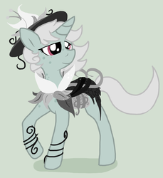 Size: 1676x1832 | Tagged: safe, artist:lucas47-46, oc, oc only, oc:rusted irene, pony, unicorn, clothes, dress, female, mare, solo