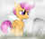 Size: 559x481 | Tagged: safe, artist:lucas47-46, scootaloo, pegasus, pony, g4, alternate timeline, female, filly, gravestone, implied death, sad, solo