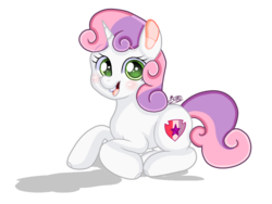 Size: 1024x768 | Tagged: safe, artist:nemisis-draw100, sweetie belle, pony, unicorn, g4, blushing, colored pupils, cute, diasweetes, female, filly, looking at you, open mouth, simple background, solo, transparent background