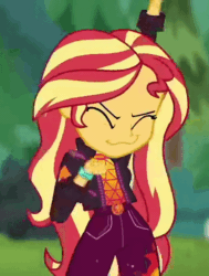 Size: 486x643 | Tagged: safe, screencap, sunset shimmer, equestria girls, equestria girls series, wake up!, spoiler:choose your own ending (season 2), spoiler:eqg series (season 2), animated, cropped, cute, dancing, faic, female, geode of empathy, gif, loop, magical geodes, shimmerbetes, sugar rush, sunset shimmer is best facemaker, wake up!: pinkie pie, x3