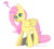 Size: 707x632 | Tagged: safe, artist:daikaluff, fluttershy, pegasus, pony, g4, blushing, cute, female, looking at you, mare, open mouth, question mark, shyabetes, simple background, solo, transparent background