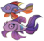 Size: 669x633 | Tagged: safe, artist:andy price, idw, rainbow dash, rarity, fish, goldfish, rainbow trout, friendship is magic #78, g4, my little pony: friendship is magic (idw), spoiler:comic, cropped, cute, female, fishified, majestic, maybe salmon, puns in the comments, rarifish, simple background, species swap, transparent background, wat