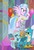 Size: 270x398 | Tagged: safe, screencap, gallus, ocellus, silverstream, changedling, changeling, classical hippogriff, griffon, hippogriff, g4, she's all yak, chest fluff, claws, cropped, drink, drinking, female, flying, male, paws, trio, wings