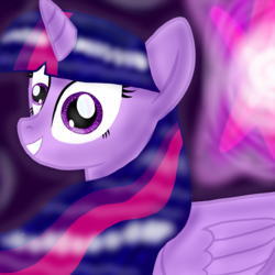 Size: 1000x1000 | Tagged: safe, artist:php185, twilight sparkle, alicorn, pony, g4, drawing, female, solo, twilight sparkle (alicorn)