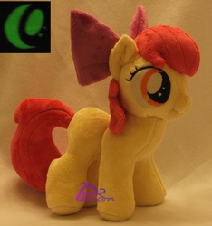 Size: 3054x3264 | Tagged: safe, artist:kiashone, apple bloom, earth pony, pony, g4, high res, irl, photo, plushie, solo