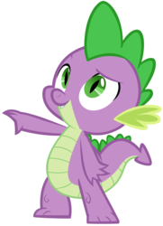 Size: 5024x6948 | Tagged: safe, artist:andoanimalia, spike, dragon, equestria girls, g4, my little pony equestria girls, absurd resolution, cute, dreamworks face, looking up, male, raised arm, simple background, smiling, solo, spikabetes, transparent background, vector
