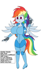 Size: 400x700 | Tagged: safe, artist:redryan2009, rainbow dash, equestria girls, g4, breasts, busty rainbow dash, female, simple background, solo, transparent background