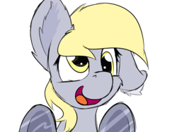 Size: 2834x2125 | Tagged: safe, artist:jubyskylines, derpy hooves, pegasus, pony, g4, big ears, cute, female, happy, high res, mare, simple background, smiling, solo, transparent background, underhoof