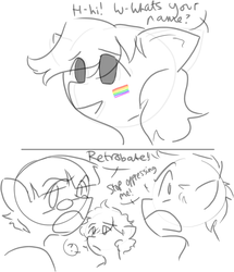 Size: 1484x1728 | Tagged: safe, earth pony, pony, gay, homophobia, just saying, male, pride