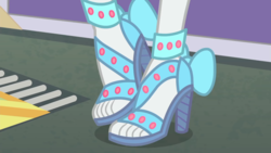 Size: 1920x1080 | Tagged: safe, rarity, equestria girls, equestria girls series, g4, rollercoaster of friendship, close-up, feet, female, foot closeup, legs, open-toed shoes, pictures of legs, solo