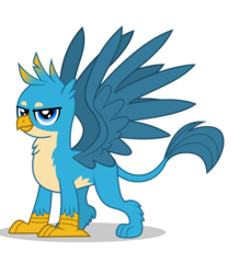 Size: 1268x1448 | Tagged: safe, artist:twilight-twinkle, gallus, griffon, g4, claws, looking at you, male, paws, spread wings, wings