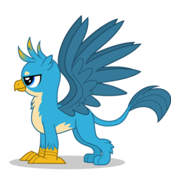 Size: 1322x1325 | Tagged: safe, artist:twilight-twinkle, gallus, griffon, g4, claws, male, paws, simple background, spread wings, transparent background, wings