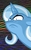 Size: 360x590 | Tagged: safe, alternate version, artist:texasuberalles, trixie, pony, unicorn, g4, angry, cropped, death stare, female, mare, reaction image, solo, trixie is not amused, unamused