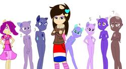 Size: 1202x665 | Tagged: safe, artist:abbythegamer, artist:pupkinbases, oc, oc only, equestria girls, g4, base used, ponied up