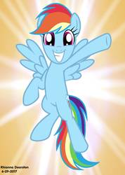 Size: 755x1058 | Tagged: safe, artist:pupster0071, rainbow dash, pegasus, pony, g4, female, solo