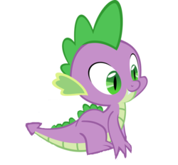 Size: 573x532 | Tagged: safe, edit, editor:undeadponysoldier, spike, dragon, g4, adorable face, background removed, cute, male, riding, riding position, simple background, solo, transparent background, vector