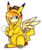 Size: 2598x3107 | Tagged: safe, artist:wooden-willow, oc, oc only, oc:aurryhollows, pony, bubble, bubble pipe, deerstalker, detective, detective pikachu, hat, high res, magnifying glass, solo