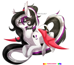 Size: 4271x3745 | Tagged: safe, artist:darkjillmlp123, oc, oc only, bat pony, pony, asexual, female, mare, pride, pride month, simple background, solo, transparent background