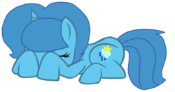 Size: 1697x898 | Tagged: safe, alternate version, artist:徐詩珮, spring rain, pony, unicorn, g4, my little pony: the movie, background removed, base used, female, mare, simple background, sleeping, transparent background