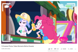 Size: 1229x822 | Tagged: safe, edit, edited screencap, screencap, pinkie pie, summer solstice (g4), equestria girls, equestria girls series, five lines you need to stand in, g4, spoiler:eqg series (season 2), female, food truck, meme, not celestia, top 10, youtube