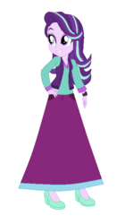 Size: 376x670 | Tagged: safe, artist:starman1999, starlight glimmer, equestria girls, g4, clothes, female, long skirt, skirt, solo