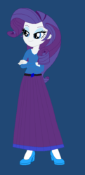 Size: 342x708 | Tagged: safe, artist:starman1999, rarity, equestria girls, g4, clothes, female, long skirt, skirt, solo