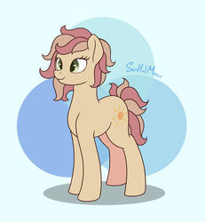 Size: 1024x1106 | Tagged: safe, artist:soulfulmirror, oc, oc only, oc:sunshine everfree, earth pony, pony, female, mare, solo