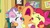 Size: 1920x1080 | Tagged: safe, screencap, apple bloom, applejack, babs seed, pipsqueak, rainbow dash, rarity, scootaloo, sweetie belle, earth pony, pegasus, pony, unicorn, g4, season 6, season 9, the cart before the ponies, the last crusade, clubhouse, colt, crusaders clubhouse, crying, cutie mark crusaders, eyes closed, female, filly, foal, male, trio