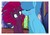 Size: 1559x1080 | Tagged: safe, artist:徐詩珮, fizzlepop berrytwist, spring rain, tempest shadow, pony, unicorn, g4, base used, broken horn, eye scar, female, horn, lesbian, mare, photo, scar, ship:springshadow, shipping
