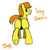 Size: 3750x3750 | Tagged: safe, artist:siggyderp, oc, oc only, oc:siggy, earth pony, pony, butt, high res, looking at you, looking back, looking back at you, male, plot, raised hoof, raised tail, signature, simple background, solo, stallion, tail, tail wrap, text, underhoof, white background