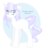 Size: 858x931 | Tagged: safe, artist:rosebuddity, oc, oc only, oc:bluebelle radiance, pony, unicorn, female, mare, offspring, parent:fancypants, parent:rarity, parents:raripants, solo