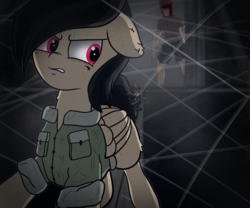 Size: 6000x5000 | Tagged: safe, artist:undisputed, oc, oc only, oc:crimson sky, oc:dahlia do, human, pony, angry, balancing, clothes, female, human male, male, mare