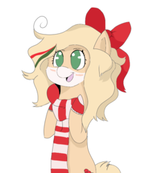 Size: 600x650 | Tagged: safe, artist:inky scroll, oc, oc:hollie, earth pony, pony, clothes, female, mare, simple background, transparent background