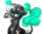Size: 3500x2700 | Tagged: safe, artist:kindny-chan, oc, oc only, oc:neon, earth pony, pony, female, high res, horns, magic, mare, simple background, solo, transparent background