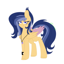 Size: 2000x2000 | Tagged: safe, artist:redheartponiesfan, oc, oc only, oc:dixxie sparkle, pegasus, pony, female, high res, mare, offspring, parent:flash sentry, parent:twilight sparkle, parents:flashlight, simple background, solo, transparent background, two toned wings, wings